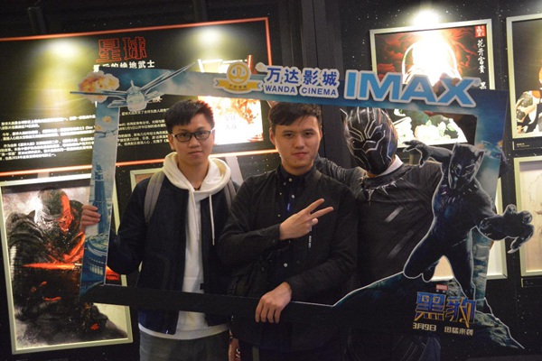 超级英雄《黑豹》登场 万达IMAX零点场口碑爆棚