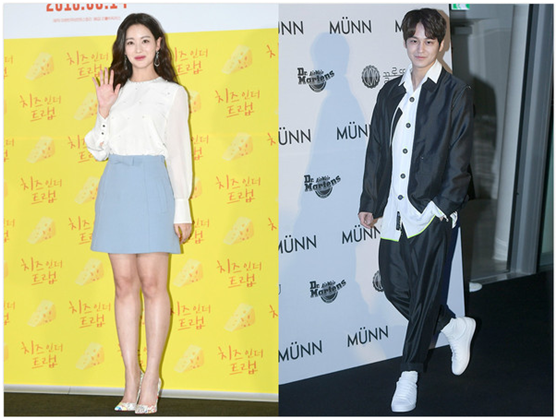 “完美男友”金汎和《花游记》女主两人花样狗粮