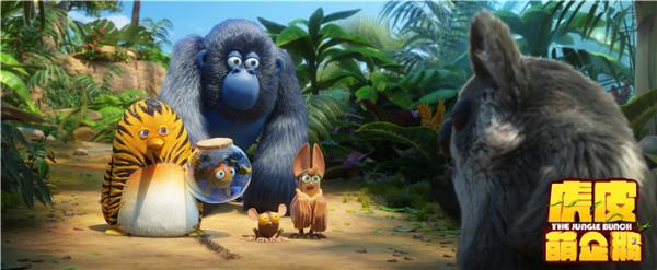 《虎皮萌企鹅》曝终极海报预告 惊天浩劫席卷丛林
