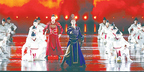 舞剧《花木兰》混搭武术演绎力量美