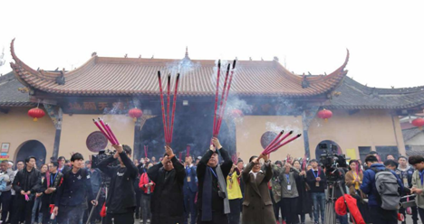 院线电影《一百零八》罗汉寺隆重开机