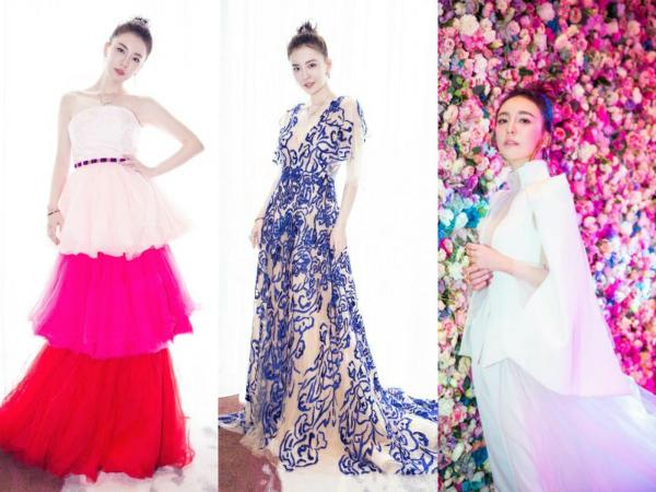 公认的“冷白皮”女星范冰冰刘亦菲吕佳容李小冉