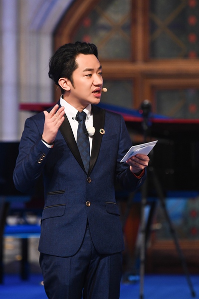 王祖蓝《奔跑吧》实力开跑 流利英文跨国演讲