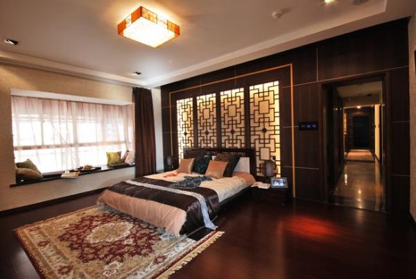 中式■最新中式卧室装修效果图