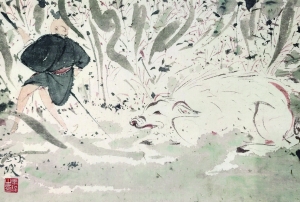 “福猪拱门”书画展献礼己亥新春