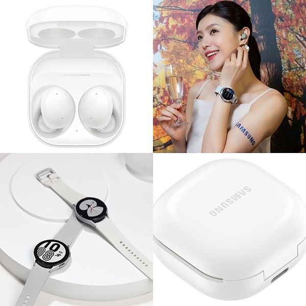 三星Galaxy Watch4系列、Galaxy Buds2多款新配色登场，玫瑰金、薰衣紫好看！