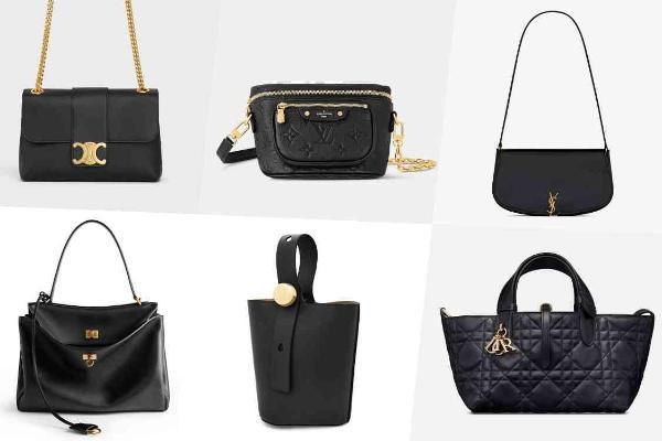 ♥2024名牌包推荐♥最新黑色名牌包：LV、Dior、Celine…经典百搭最实用，入手一款此生无悔!