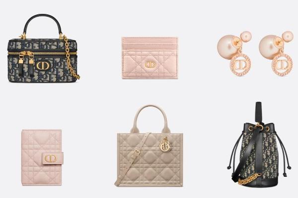 Dior官网必收梦幻款!新皮夹、耳环超美，Dior Midi、30 Montaigne化妆包包太想收藏!