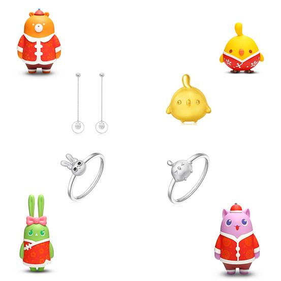 周大福&天天爱消除邂逅粉色浪漫,与你玩场VIP大牌快闪盛宴