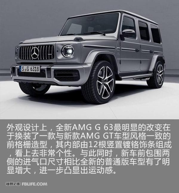 奔驰新AMG G 63特别版官图发布 个性化十足