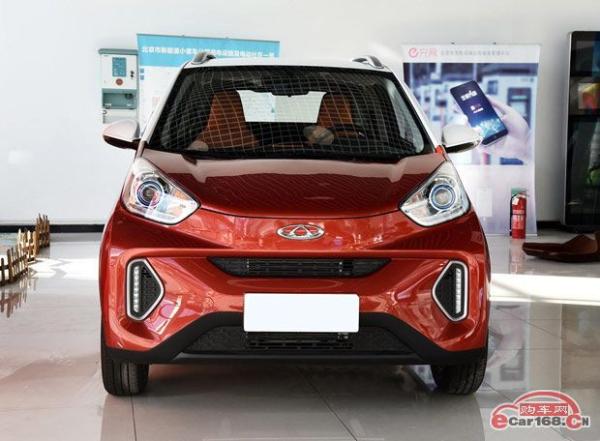 奇瑞eQ1小蚂蚁四座版车型上市 售5.78-6.18万