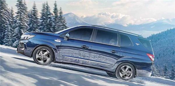 四排座MPV 韩国双龙2018款路帝实车发布