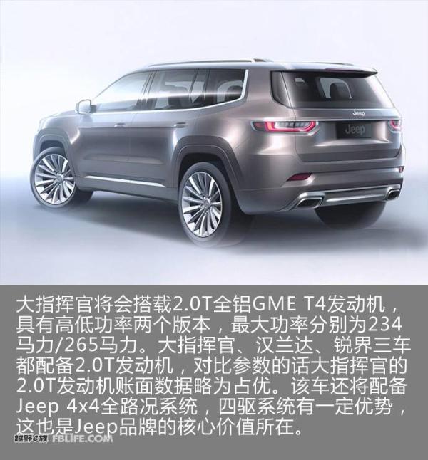 Jeep大指挥官首次亮相 将于第二季度上市