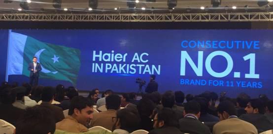 第2名1个月的业绩，巴基斯坦家电No.1品牌海尔1天超越