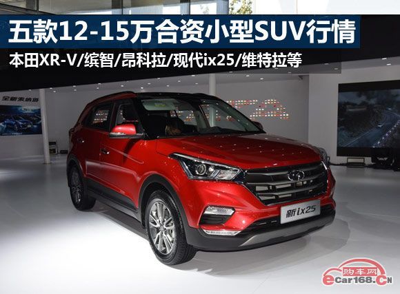 12-15万买什么车好?缤智等五款合资小型SUV新春行情