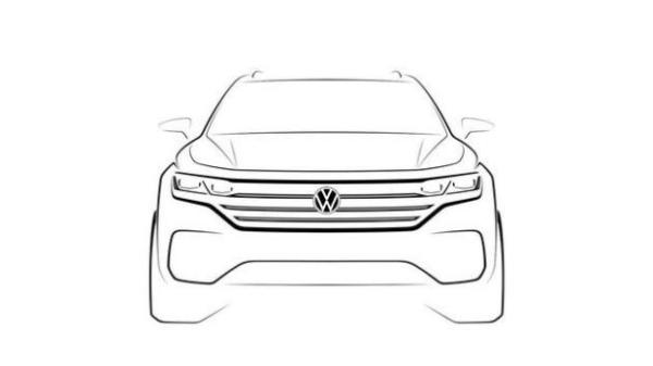 外观时尚 全新途锐设计图发布3月23日国内首秀