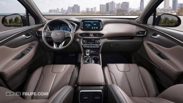 焕然一新的中级SUV 新一代现代Santa Fe首轮官图发布