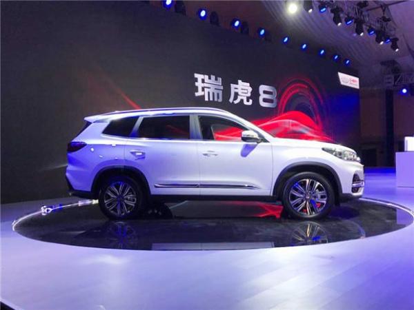 中型7座SUV 奇瑞瑞虎8内饰官图发布 4月25日上市