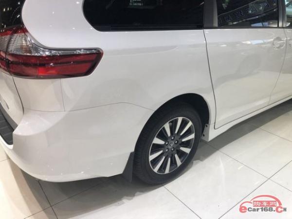 2018款塞纳四驱两驱现车差价多少丰田塞纳配置手续齐包上牌