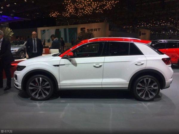 强烈运动气息 大众T-Roc R-Line车型亮相