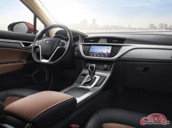 吉利2018款帝豪GS内饰官图发布 4月中旬上市