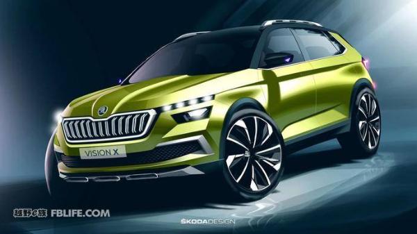 CNG燃料动力是亮点 斯柯达Vision X概念车正式亮相