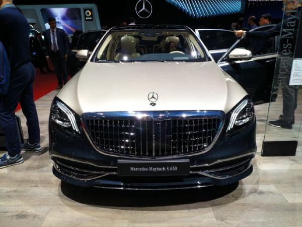 看上去更加豪华 新款迈巴赫S级正式亮相