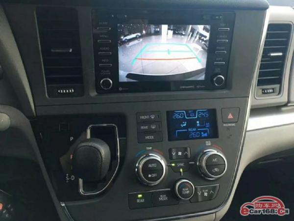 18款加版丰田塞纳四驱XLE高配全新外观丰田塞纳配置价格详解