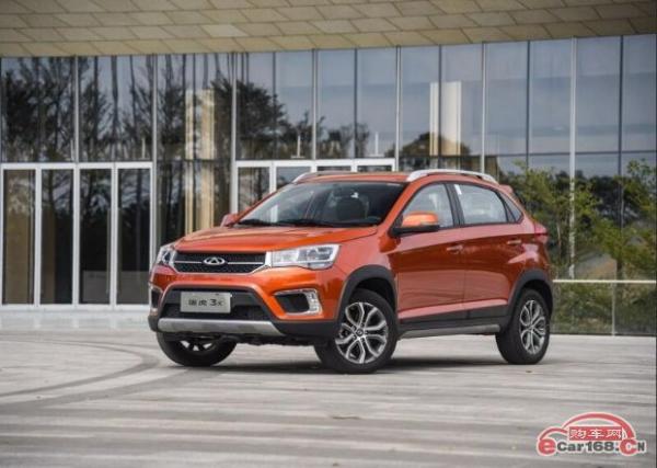 降价6000元！2018款瑞虎3x上市售4.99-6.29万