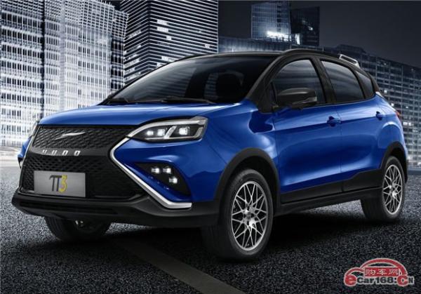 电动小型SUV/续航300公里 云度π3量产版官图发布3月上市