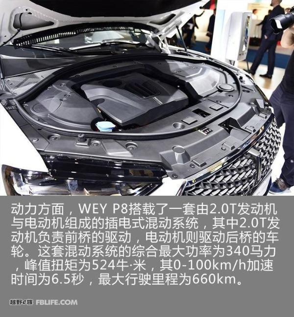 WEY P8将于4月25日于北京车展正式上市