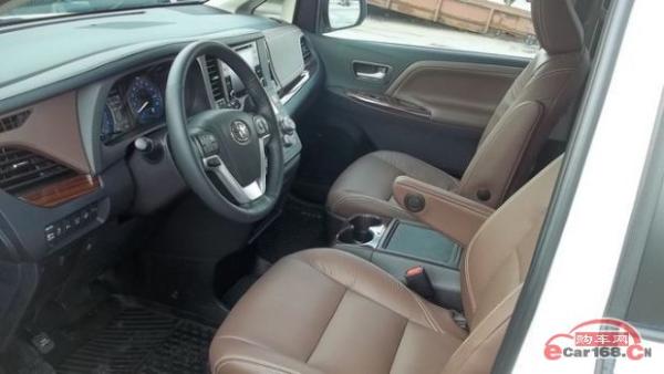 2018款丰田塞纳加版四驱七座商务车多少钱丰田塞纳配置齐全