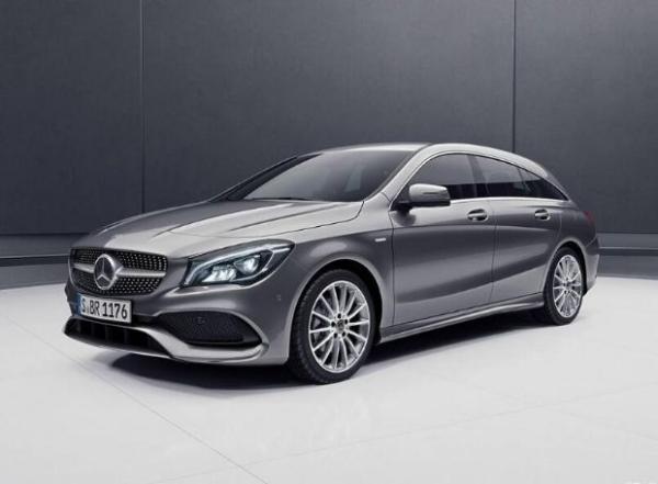 紧凑型车 奔驰CLA猎装暗夜版官图发布 3月5日亮相