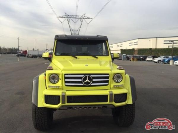 2018款奔驰G550墨版强悍越野奔驰G5504x4平方越野领袖优惠