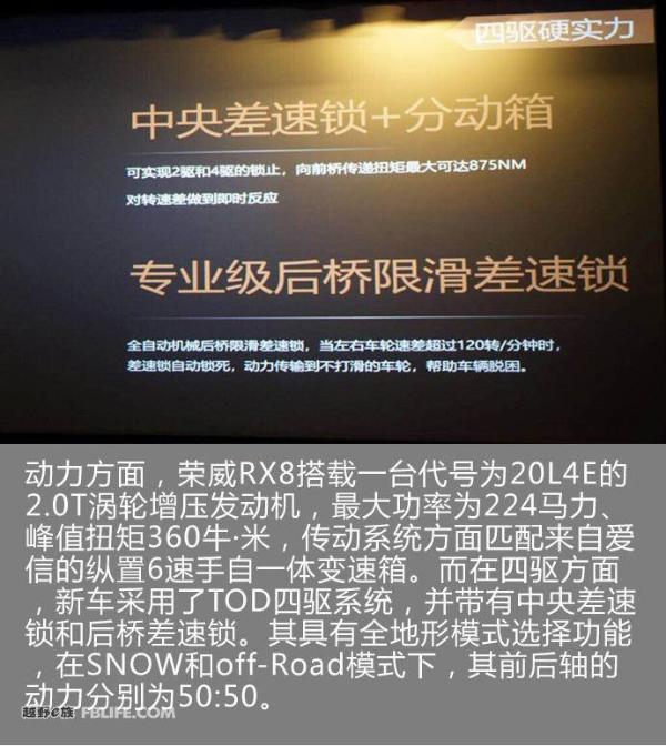 荣威RX8最新消息曝光 将于4月26日上市
