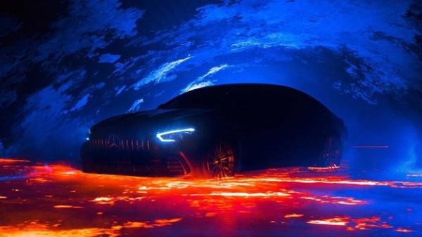 AMG GT四门版预告图发布 3月5正式亮相