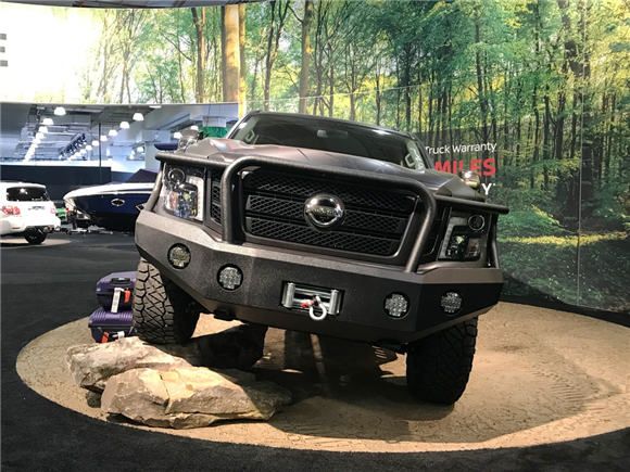 粗犷狂野 日产Titan官方套件版车型发布