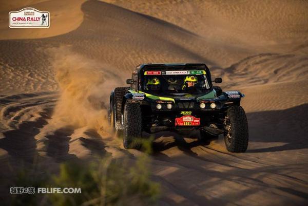 达喀尔系列中国拉力赛激战正酣 百路驰轮胎助威众将