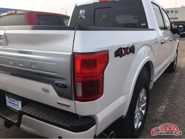 2018款福特猛禽F150内饰奢华大尺寸全景天窗福特F150报价优惠