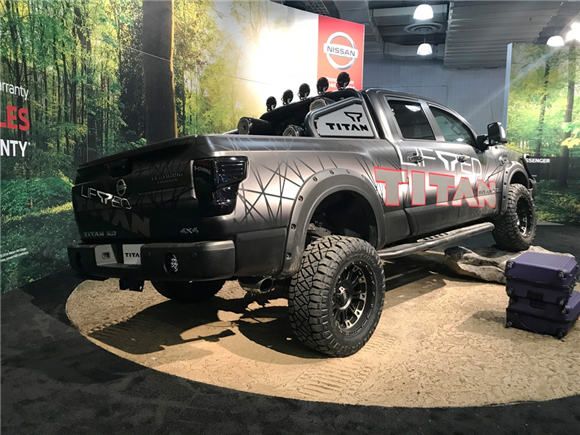 粗犷狂野 日产Titan官方套件版车型发布