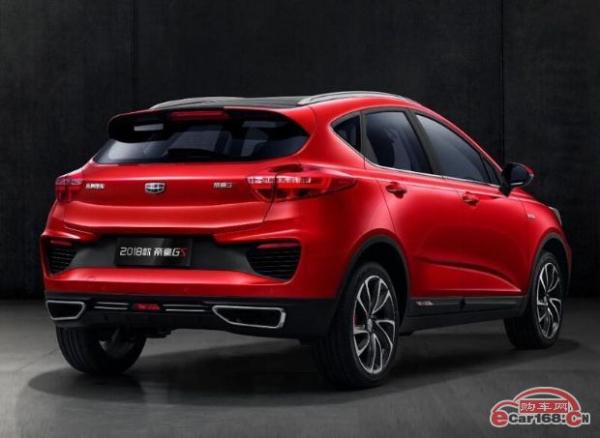 吉利2018款帝豪GS内饰官图发布 4月中旬上市