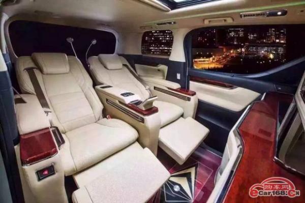 18款丰田埃尔法七座六速版新一代丰田埃尔法亮点解析内饰升级