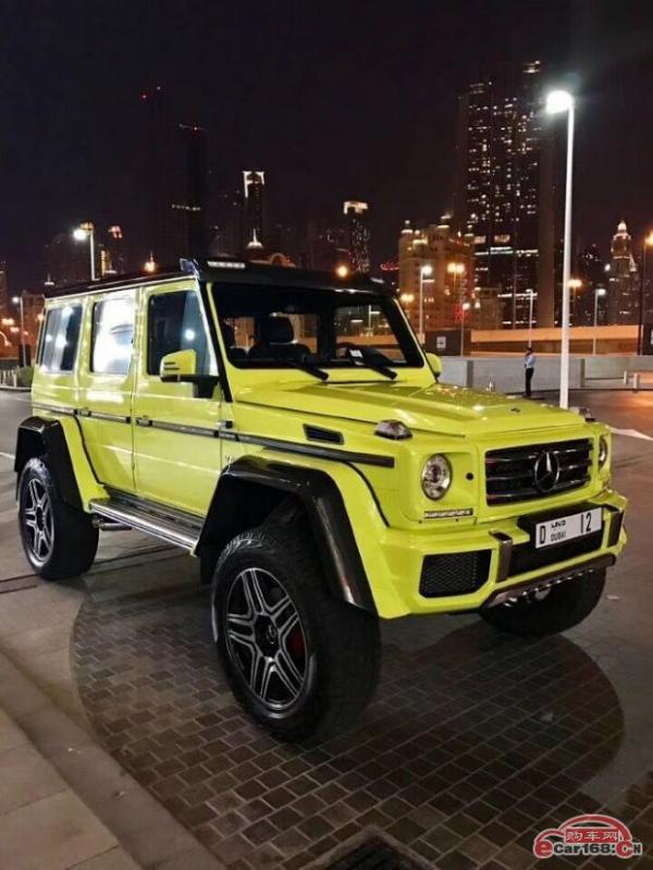 2018款奔驰G550墨版强悍越野奔驰G5504x4平方越野领袖优惠