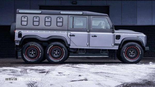 2018日内瓦车展 Kahn Design推出路虎卫士6X6版本