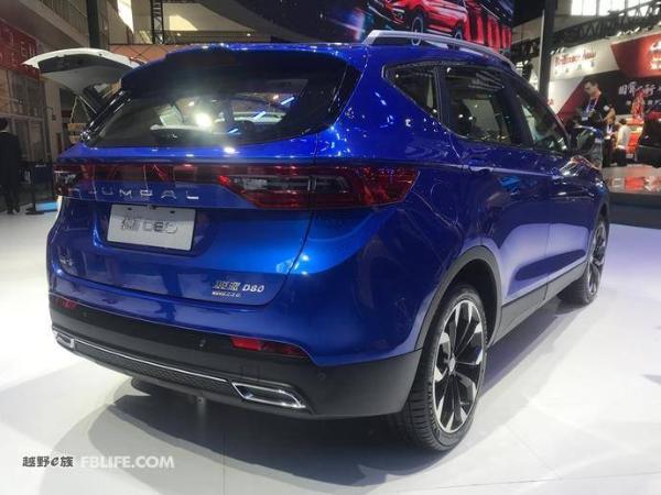 2018北京车展：骏派D80车型正式亮相