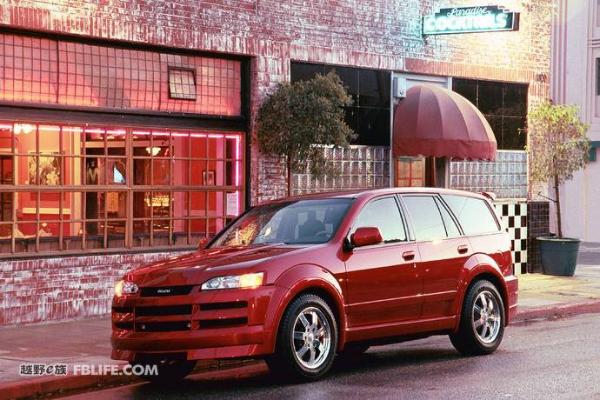 曾是哈弗H3 哈弗H5极力效仿对象 五十铃Axiom的背景不简单