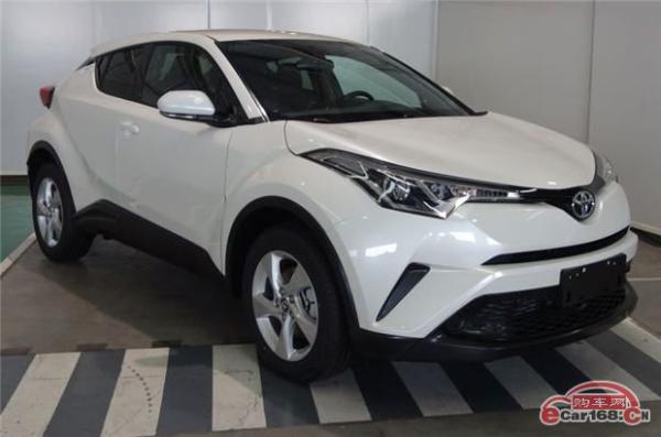 小型suv 广汽丰田c-hr车型申报图曝光 年中上市
