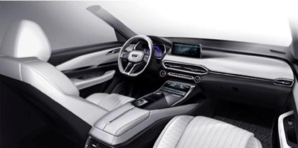 疑似众泰T600换代车型 众泰全新SUV内饰图曝光