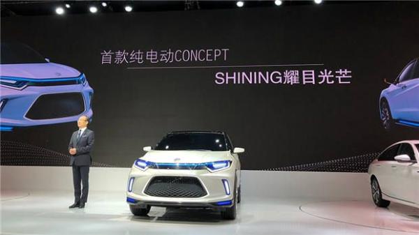 广汽本田理念首款纯电动概念车亮相 量产车年底发布