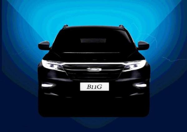 疑似众泰T600换代车型 众泰全新SUV内饰图曝光